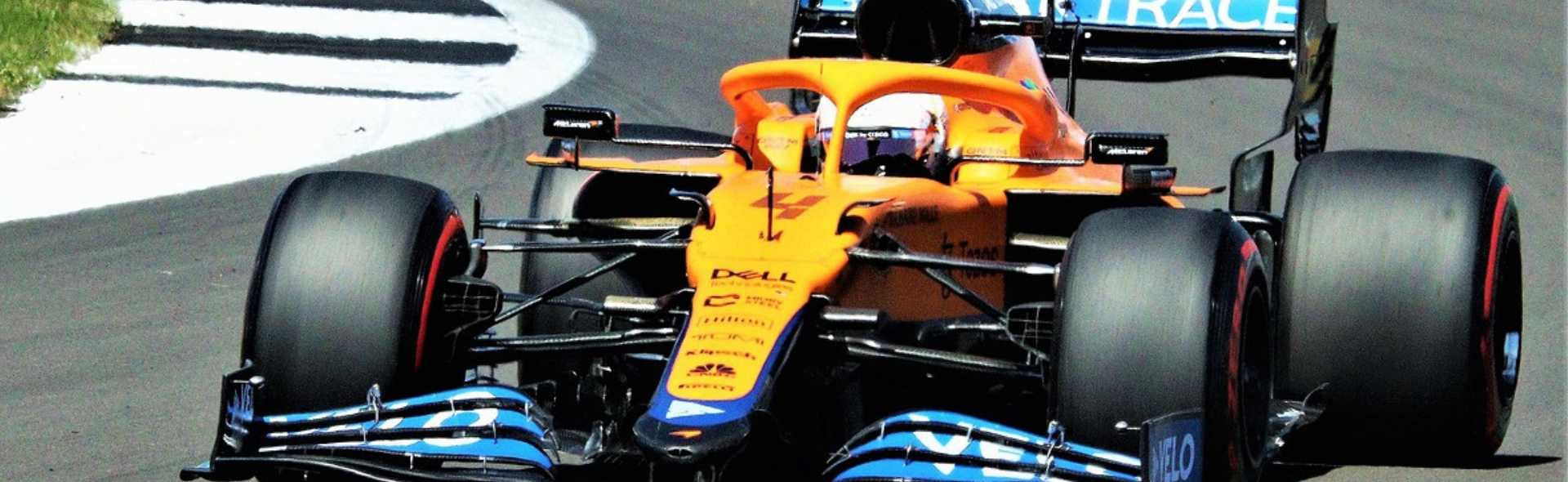 McLaren F1 car during the 2024 season driven by Lando Norris