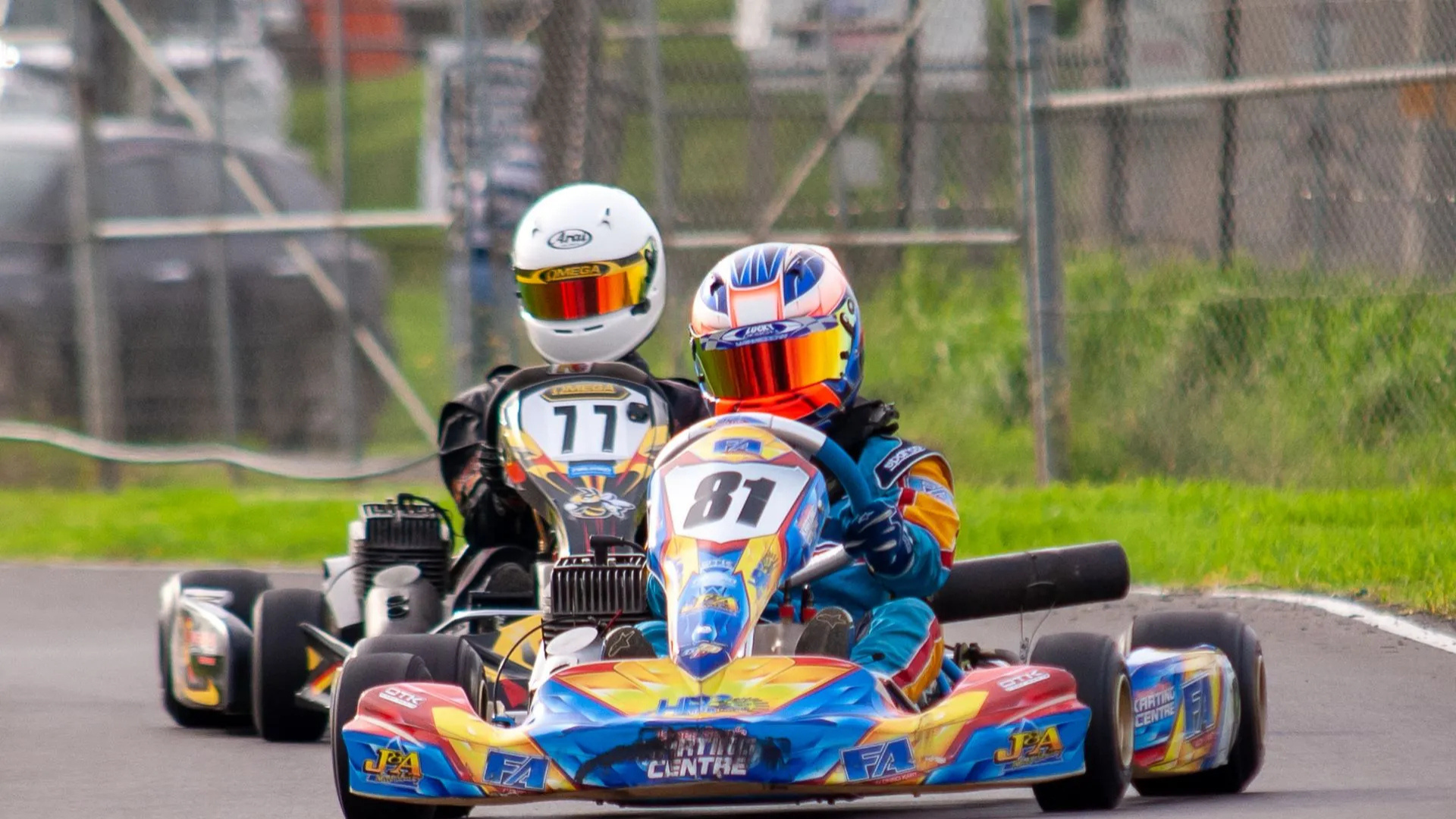 McLaren F1 driver Oscar Piastri during his karting days.