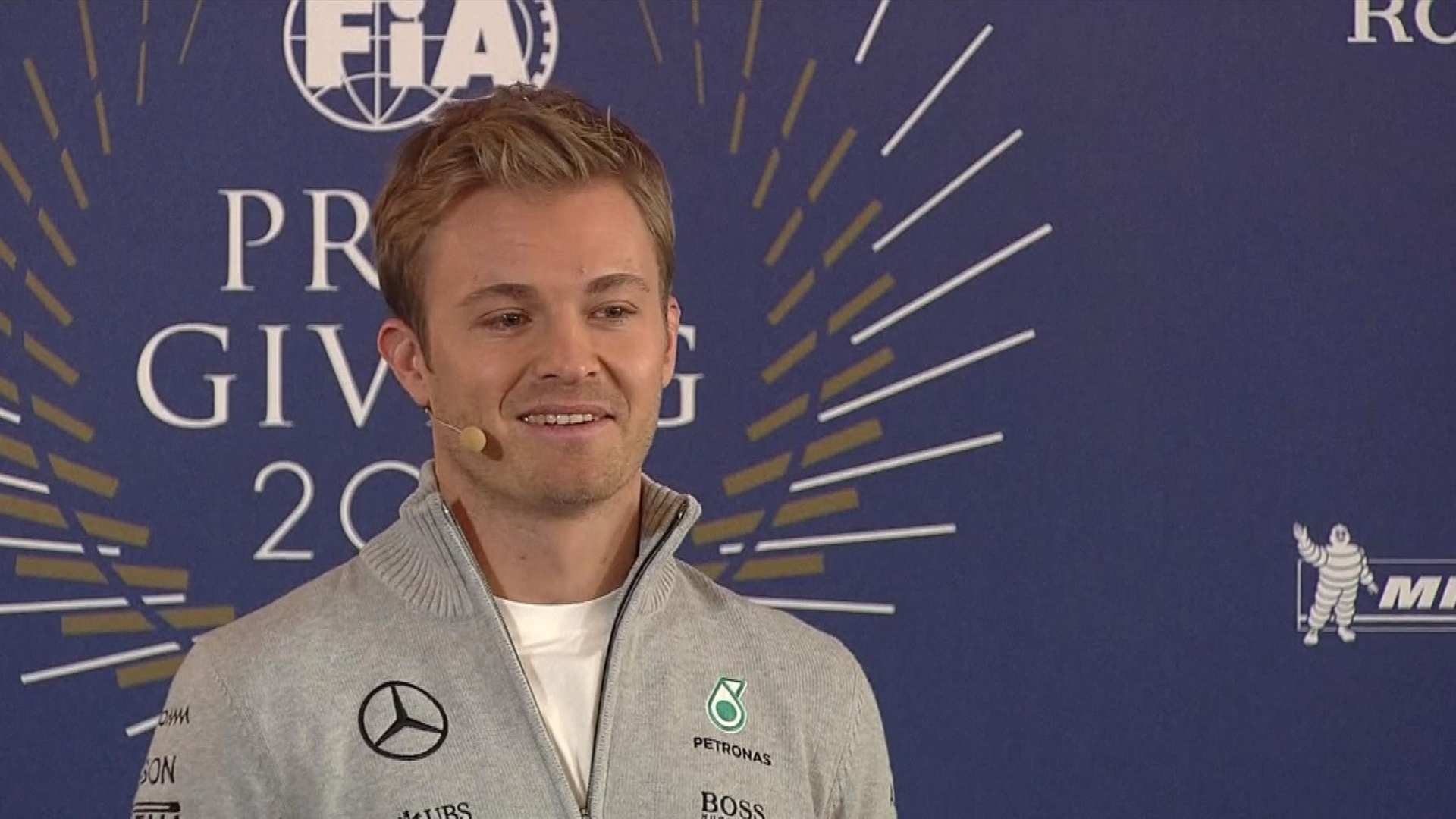 Nico Rosberg retiring from Formula 1 after winning a WDC.