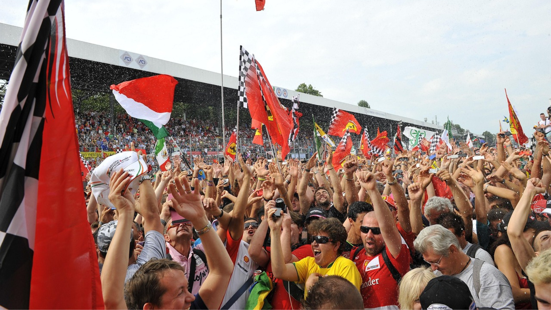 Scuderia Ferrari Formula 1 Teams very passionate supporters.