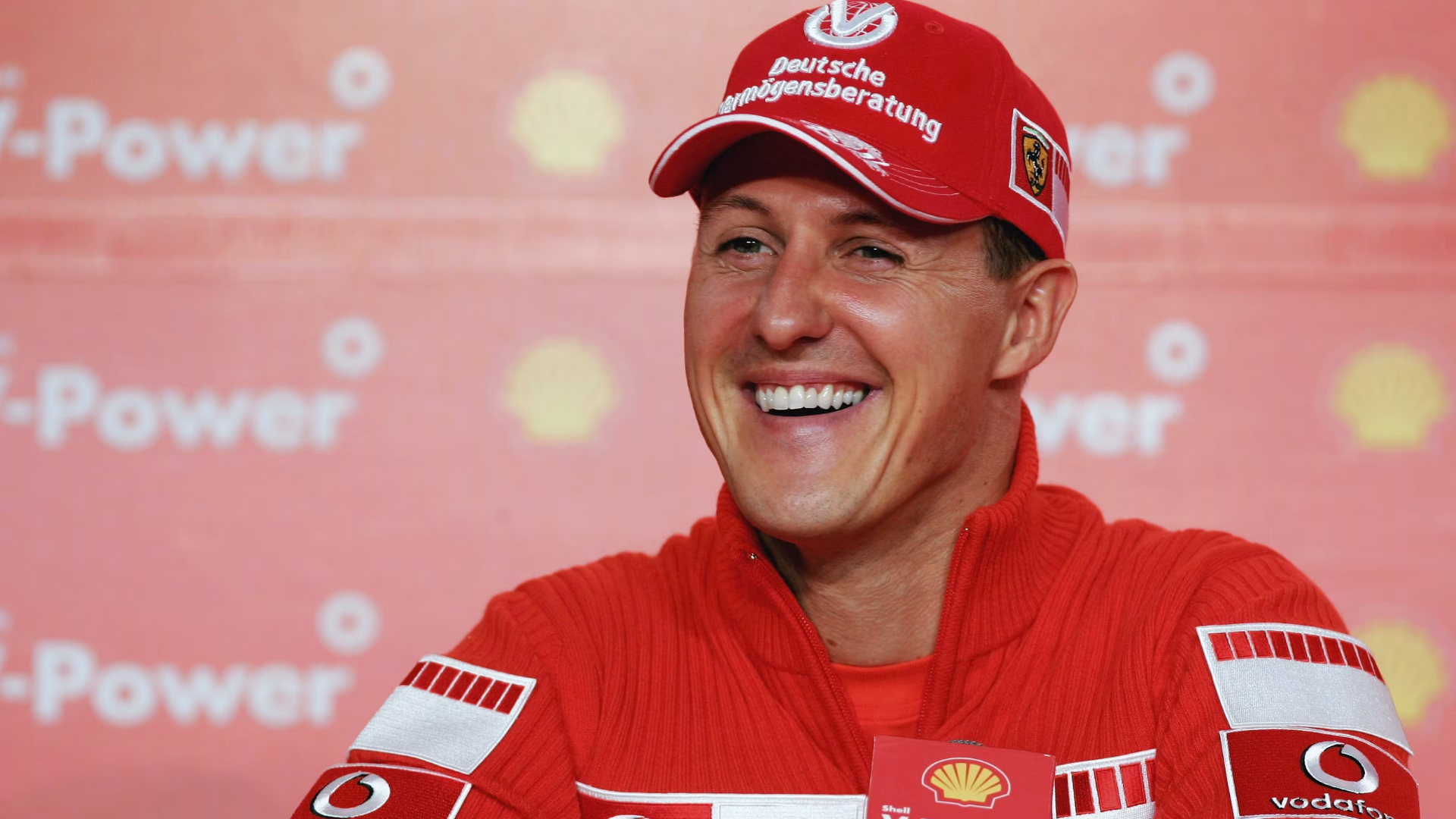 One of the most dominant drivers in the history of F1 - Michael Schumacher representing Ferrari.