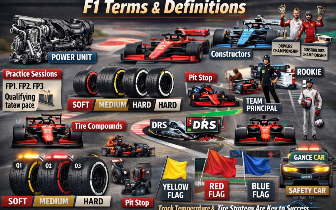 F1 Terms Explained: The Ultimate Beginner-Friendly Guide to F1 Terminology (2026 Edition)