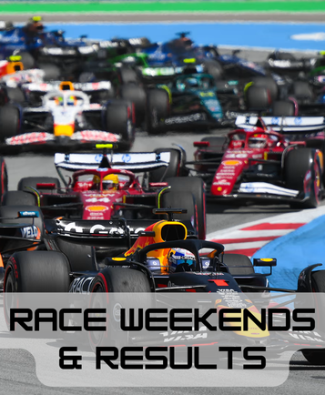 2025 F1 Grid news, in the background Formula 1 drivers driving around an F1 Track