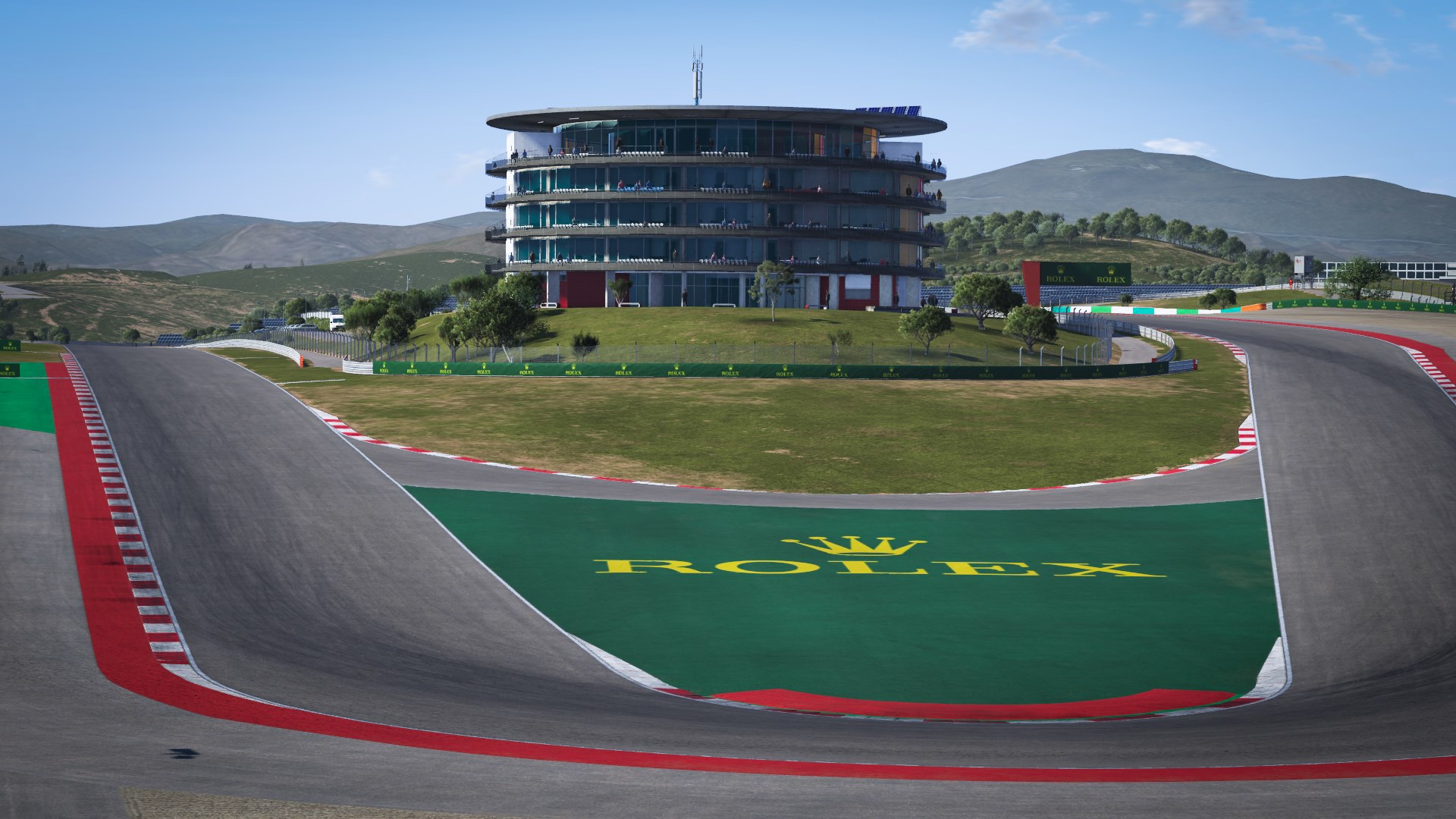 Autódromo Internacional do Algarve in Portimão during a Formula 1 race weekend