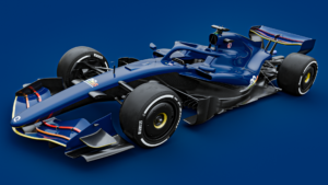 2026 Formula 1 car concept showing smaller chassis, lighter design, and simplified aerodynamics under new F1 regulations
