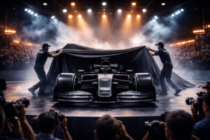 Cadillac Formula 1 car reveal showing how F1 launch events work