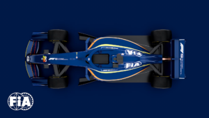 Illustrated Formula 1 car representing the 2026 Formula 1 season