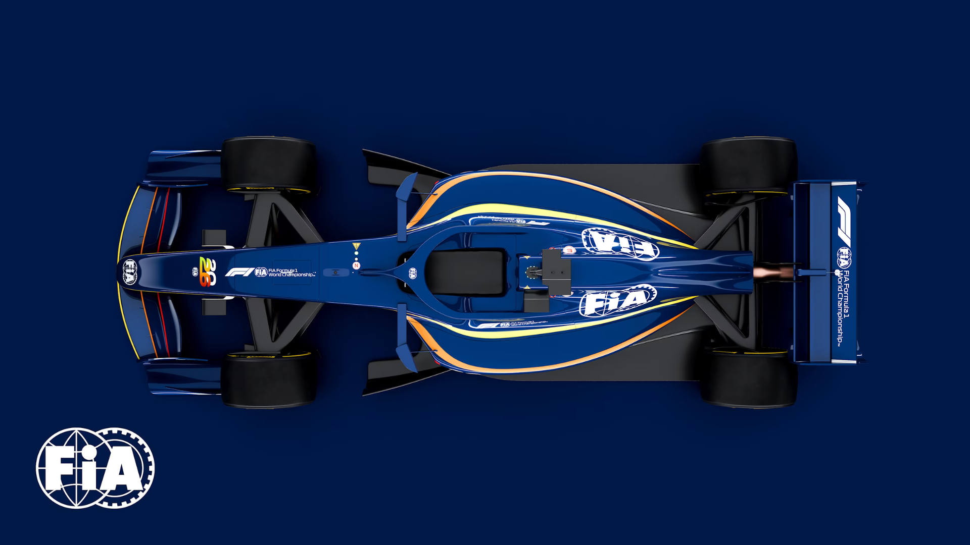 Illustrated Formula 1 car representing the 2026 Formula 1 season